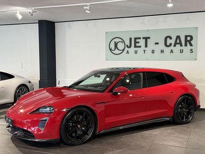 Rot Gebraucht 2022 Porsche Taycan Sport Turismo Kombi | 74.900 € (Fairer Preis)