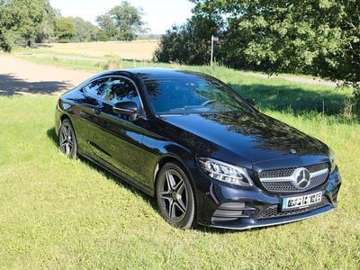Usata Mercedes C180 AMG line 156 CV (114 kW) 2020 Nero Coupé