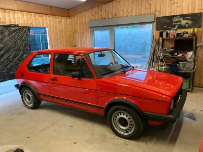 Gebraucht VW Golf I Classicline 112 PS (82 kW) 1983 Rot Kleinwagen