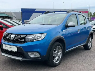 Gebraucht Dacia Sandero Stepway 90 PS (66 kW) 2017 Blau Limousine