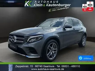 Używany Mercedes GLC250 AMG line 211 KM (155 kW) 2018 Szary SUV