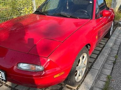 Gebraucht Mazda MX5 1990 Rot Cabrio