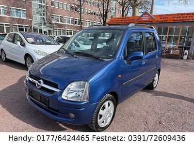 Gebraucht Opel Agila 75 PS (55 kW) 2002 Blau Van / Kleinbus