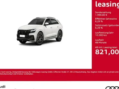 Gebraucht Audi Q8 S-Line 286 PS (210 kW) 2023 Carraraweiß SUV