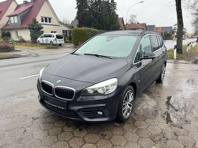 Gebraucht BMW 220 Gran Tourer Sport Line 192 PS (141 kW) 2016 Schwarz Van / Kleinbus