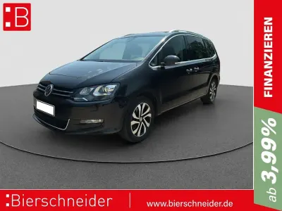 Gebraucht VW Sharan Active 150 PS (110 kW) 2021 Schwarz Van / Kleinbus