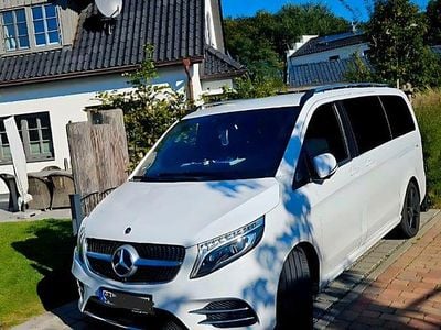 Gebraucht Mercedes V300 AMG line 239 PS (175 kW) 2020 Weiß Van / Kleinbus