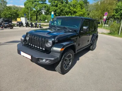 Brugt Jeep Wrangler Unlimited Sahara 272 HK (200 kW) 2021 Sort SUV