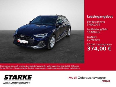 Gebraucht Audi A3 S-Line 150 PS (110 kW) 2025 Blau (navarrablau metallic) Limousine