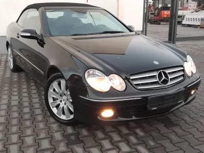 Brugt Mercedes CLK350 Elegance 272 HK (200 kW) 2006 Sort Cabriolet