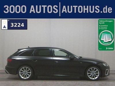 Schwarz Gebraucht 2022 Audi A4 S-Line Kombi | 17.890 € (Fairer Preis)