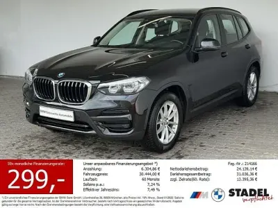 Gebraucht BMW X3 Advantage 190 PS (139 kW) 2020 Schwarz SUV