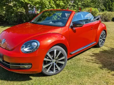 Używany VW Beetle 150 KM (110 kW) 2016 Pomarańczowy Hatchback