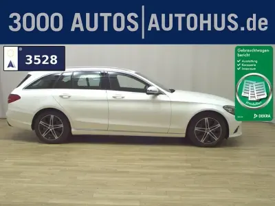 Używany Mercedes C220 Avantgarde 194 KM (142 kW) 2021 Biały Kombi