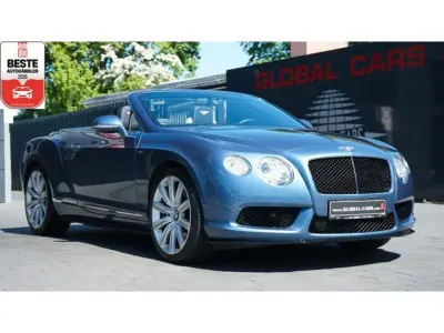 Gebraucht Bentley Continental GT Convertible 528 PS (388 kW) 2014 Blue chrystal metallic (metallic) Cabrio