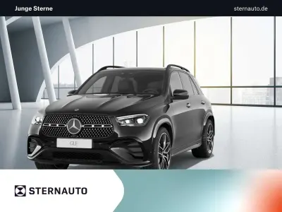 Gebraucht Mercedes GLE350 AMG line 333 PS (244 kW) 2024 Metalliclack obsidianschwarz metallic SUV