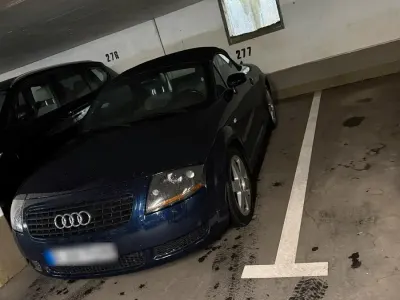 Gebraucht Audi TT Roadster 150 PS (110 kW) 2003 Blau Cabrio
