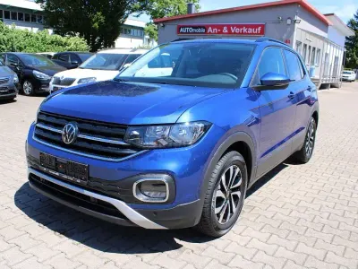 Gebraucht VW T-Cross Active 110 PS (80 kW) 2023 Blau SUV