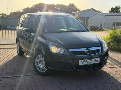 Gebraucht Opel Zafira Basis 105 PS (77 kW) 2007 Schwarz Van / Kleinbus