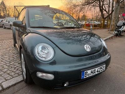 Gebraucht VW New Beetle Cabriolet Highline 116 PS (85 kW) 2005 Grün Cabrio