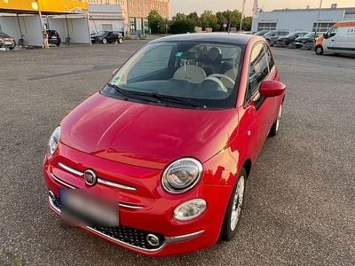Second-hand Fiat 500 Lounge 69 CP (50 kW) 2015 Roșu Hatchback