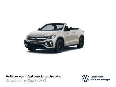 Brugt VW T-Roc Cabriolet R-line 150 HK (110 kW) 2026 Hvid Cabriolet