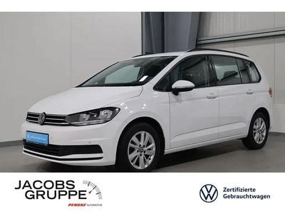 Gebraucht VW Touran Comfortline 150 PS (110 kW) 2021 Weiß Van / Kleinbus
