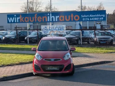Käytetty Kia Picanto Edition 7 67 HP (49 kW) 2014 Punainen Viistoperä