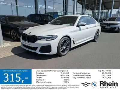 Gebraucht BMW 520 M Sport 184 PS (135 kW) 2022 Weiß Limousine