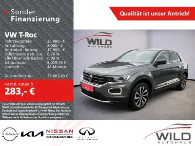Gebraucht VW T-Roc Style 150 PS (110 kW) 2022 Grau SUV
