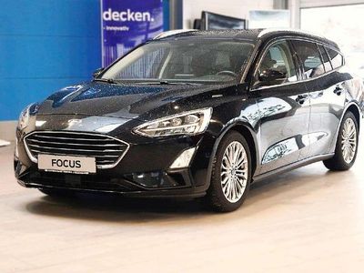 Gebraucht Ford Focus Titanium 125 PS (91 kW) 2019 Iridiumschwarz metallic Kombi