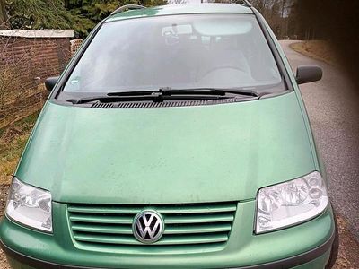 Gebraucht VW Sharan 115 PS (84 kW) 2001 Grün Van / Kleinbus