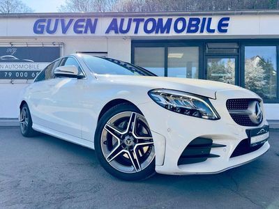 Gebraucht Mercedes C220 AMG line 194 PS (142 kW) 2020 Weiß Limousine
