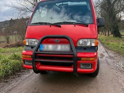 Gebraucht Subaru Libero 1997 Rot Van / Kleinbus