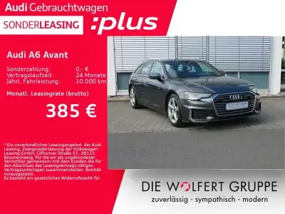 Occasion Audi A6 S-Line 265 ch (194 kW) 2023 Gris Break