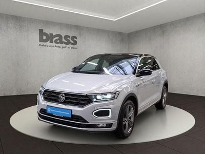 White silver metallic/schwarz Gebraucht 2022 VW T-Roc Sportline SUV | 23.800 € (Superpreis)
