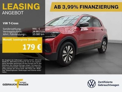 Rot Gebraucht 2024 VW T-Cross Goal SUV | 22.390 € (Guter Preis)