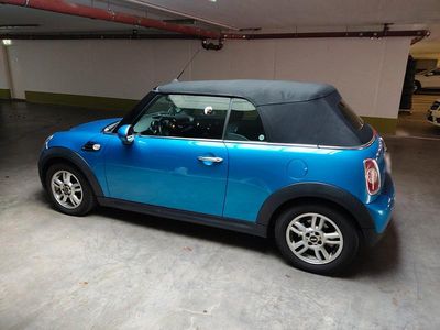 Brugt Mini Cooper Cabriolet 122 HK (89 kW) 2011 Blå Cabriolet