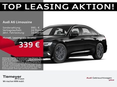 Schwarz Gebraucht 2025 Audi A6 Advanced Limousine | 47.730 € (Fairer Preis)