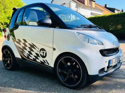 Gebraucht Smart ForTwo Cabrio Brabus 84 PS (61 kW) 2010 Weiß Cabrio