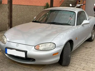 Używany Mazda MX5 110 KM (80 kW) 1998 Srebrny Kabriolet