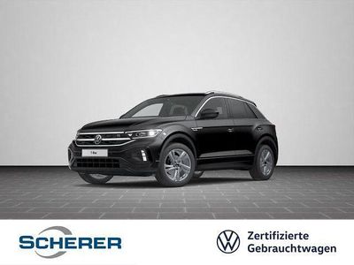 Gebraucht VW T-Roc R-line 110 PS (80 kW) 2023 Deep black perleffekt (metallic) SUV