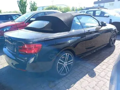 Gebraucht BMW 218 M Sport 136 PS (100 kW) 2018 Saphirschwarz metallic saphirschwarz metallic Cabrio