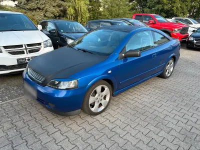 Gebraucht Opel Astra 2002 Blau Coupé