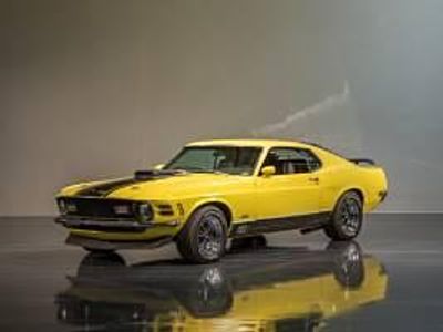 Gebraucht Ford Mustang Mach 1 304 PS (223 kW) 1970 Gelb Coupé
