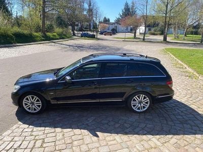 Usata Mercedes C200 Avantgarde 136 CV (100 kW) 2010 Nero Berlina