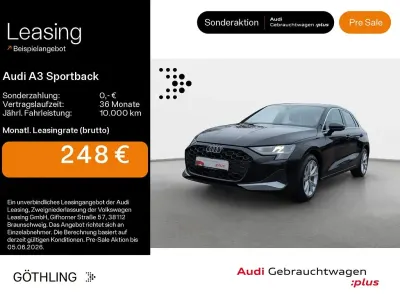 Gebraucht Audi A3 Advanced Plus 150 PS (110 kW) 2025 Mythosschwarz metallic Limousine