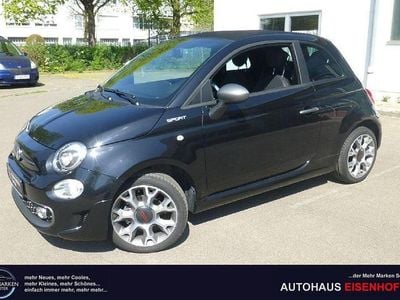 Usata Fiat 500C Sport 69 CV (50 kW) 2021 Nero Cabrio
