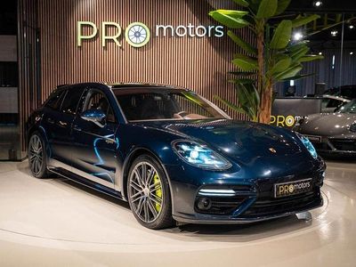 Blau Gebraucht 2019 Porsche Panamera Turbo S Sport Turismo Limousine | 65.000 € (Fairer Preis)