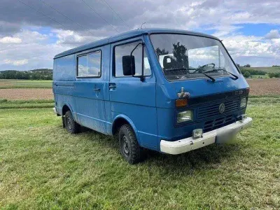Gebraucht VW LT 70 PS (51 kW) 1993 Blau Van / Kleinbus